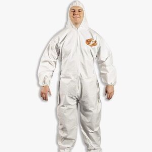 Quest Barrierwear Disposable Coveralls XL - Protective Hazmat Suit 6 units NEW!